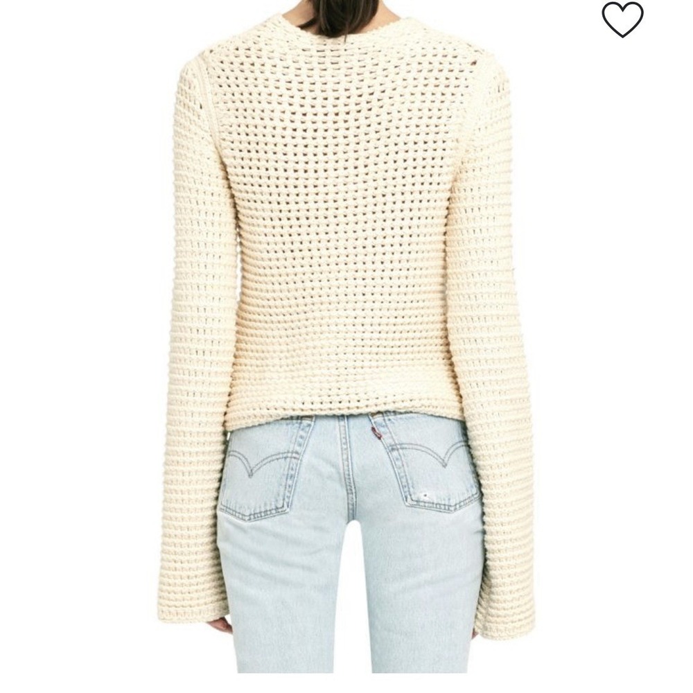 Theory Cream Knit Sweater - Picture 3 of 15